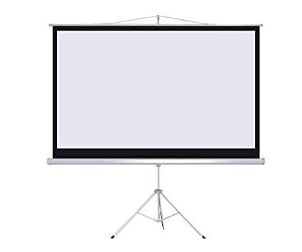 Roll-up projector screens