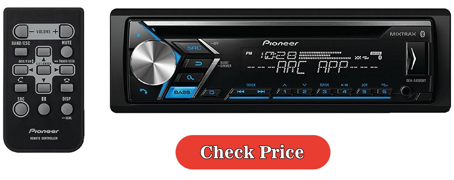 Pioneer DEH S4000BT car stereo