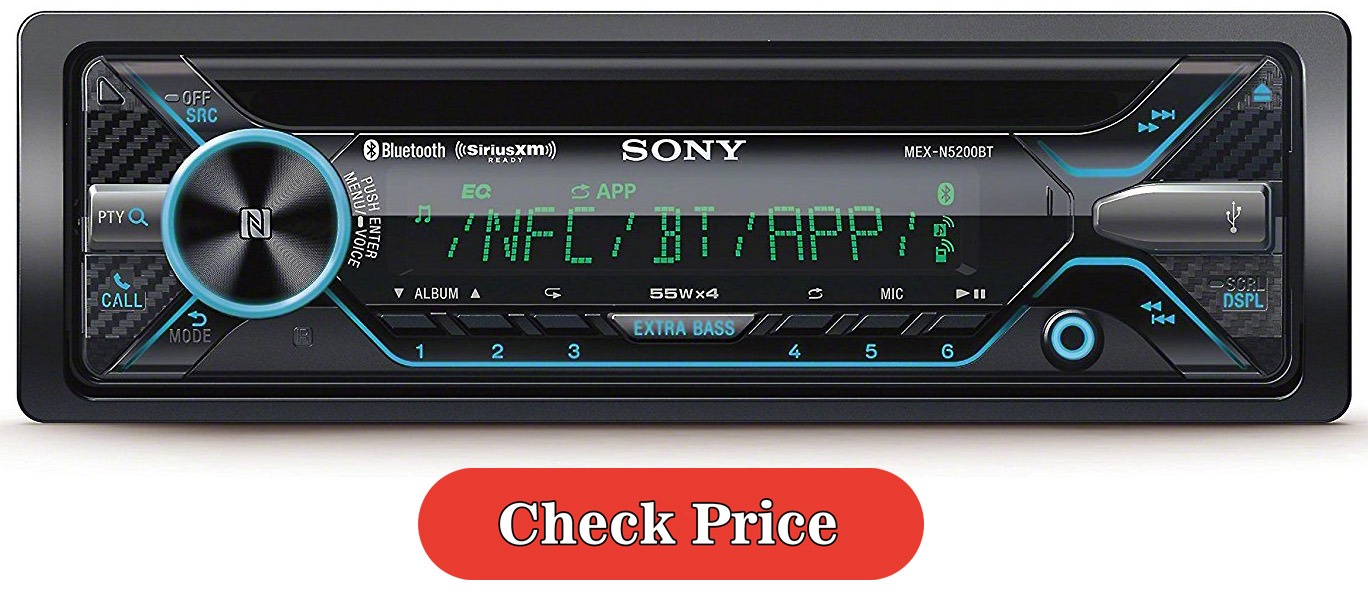 Sony MEX-N5200BT car stereo bluetooth