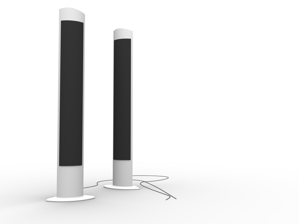 design of floor standing speakers