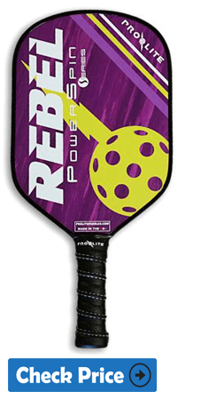 Pro-Lite Rebel pickleball for control