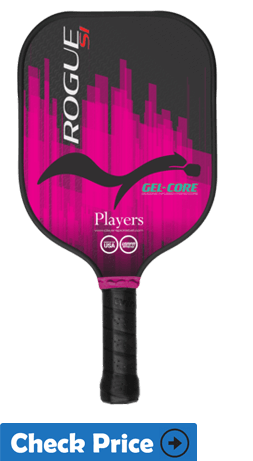 Rogue SI Gel-Core pickleball paddle for best control