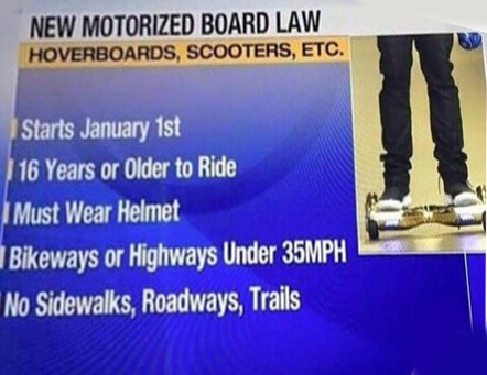 hoverboard legal law